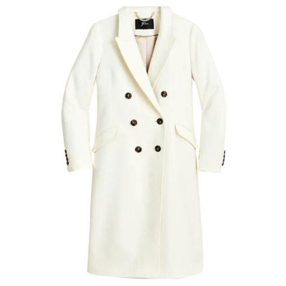 J. Crew Jackets & Blazers - J. CREW Italian Cashmere-Wool Blend Double-Breasted Topcoat   *NWT